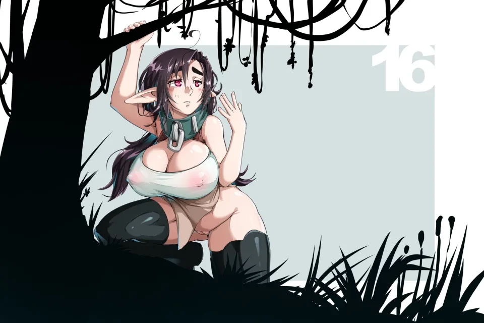 Elf-a-Day porn comic picture 17