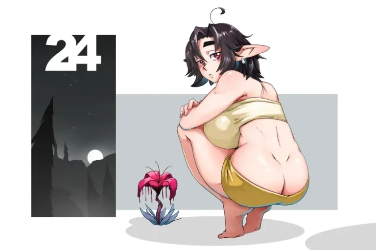 Elf-a-Day porn comic picture 25