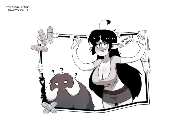 Elf-a-Day porn comic picture 394