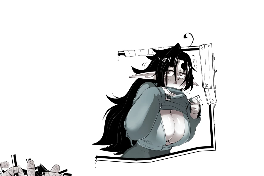 Elf-a-Day porn comic picture 430