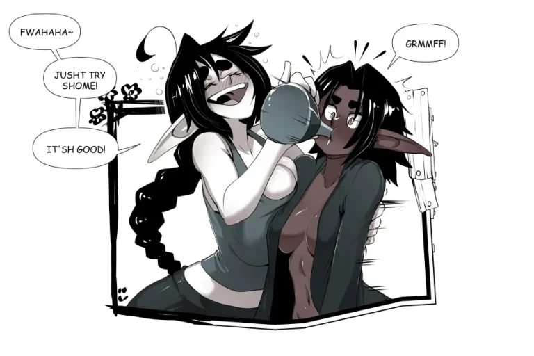 Elf-a-Day porn comic picture 433