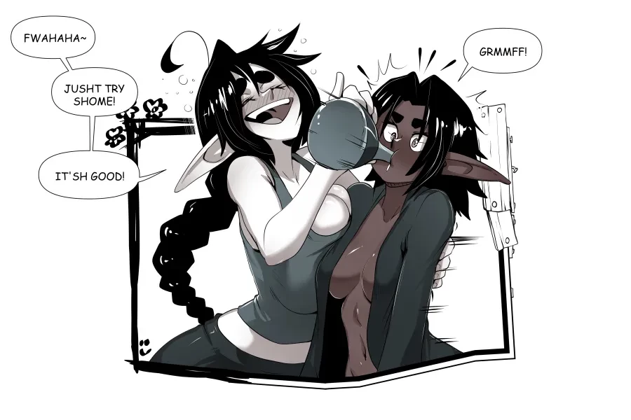 Elf-a-Day porn comic picture 433