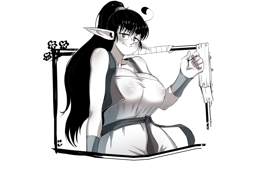Elf-a-Day porn comic picture 457