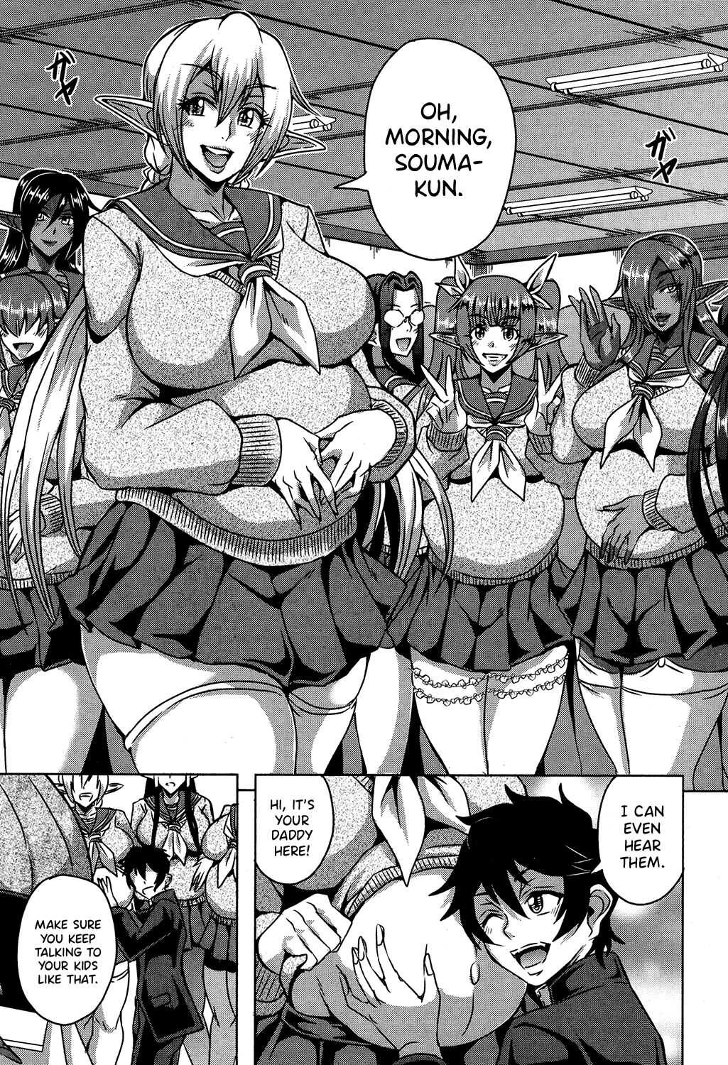 Elf Harem Academia Nangoku Kozukuri Gasshuku Hen porn comic picture 37