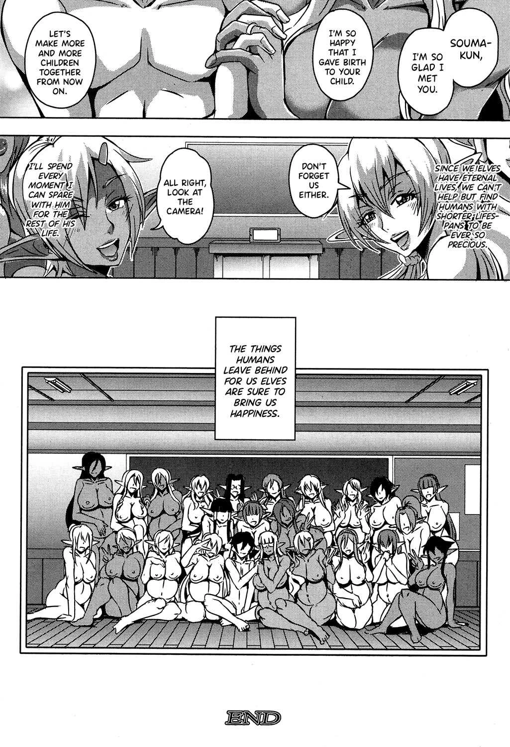 Elf Harem Academia Nangoku Kozukuri Gasshuku Hen porn comic picture 44