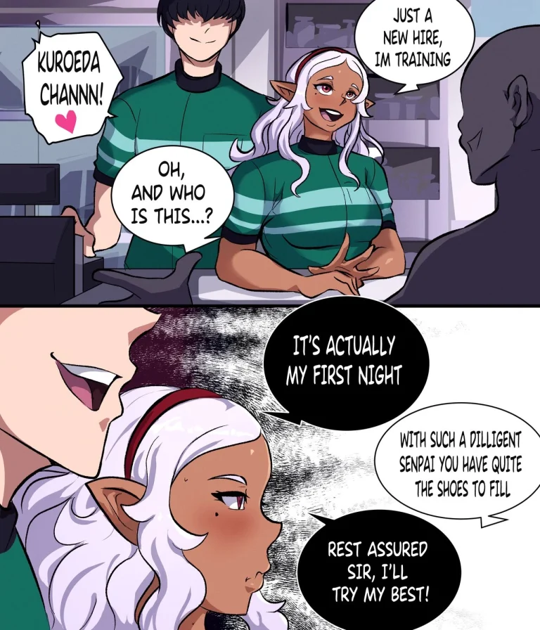 Elf-san wa Yaserarenai Collection porn comic picture 2