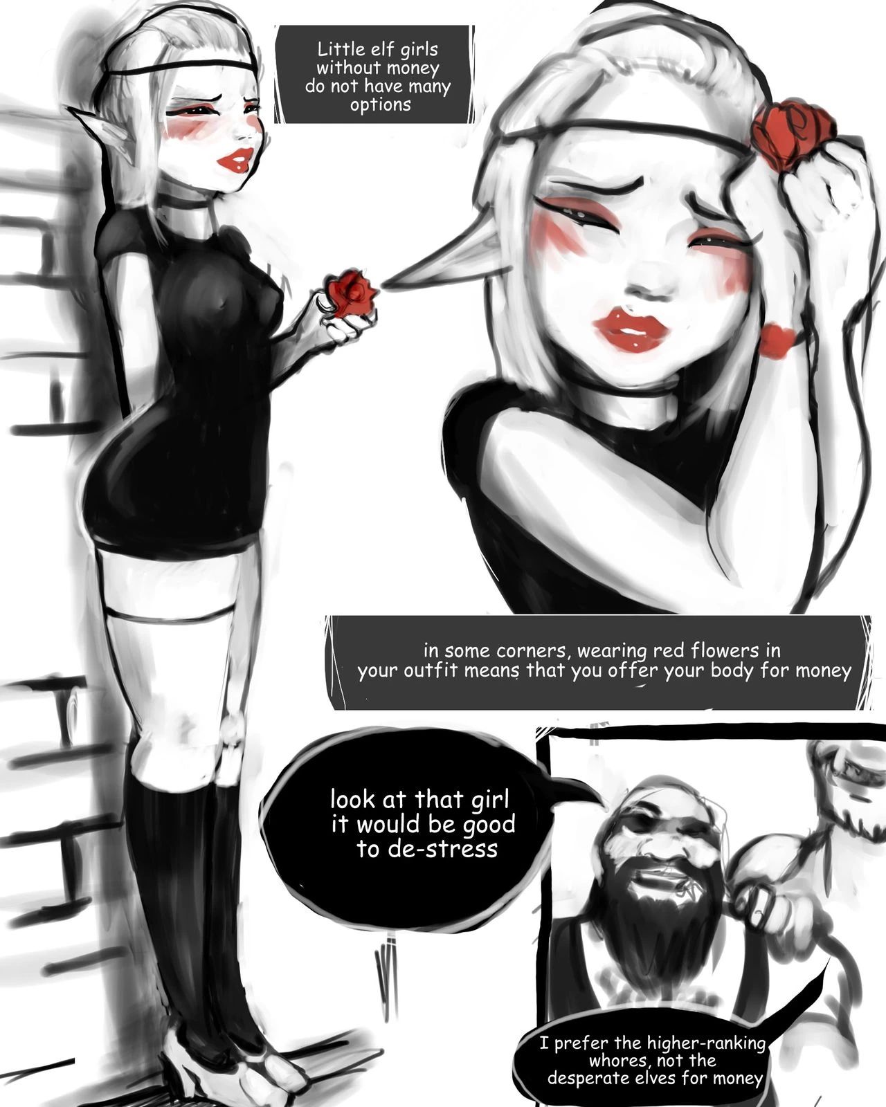 Elf whores on sale porn comic picture 2