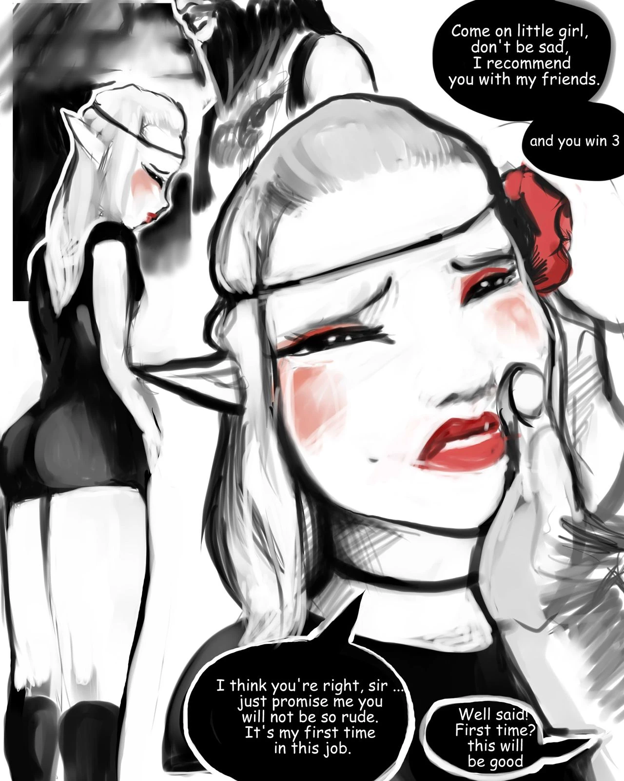 Elf whores on sale porn comic picture 8