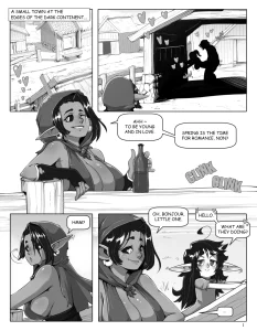 Elfie porn comic picture 1