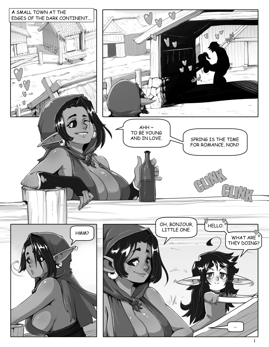 Elfie porn comic picture 1