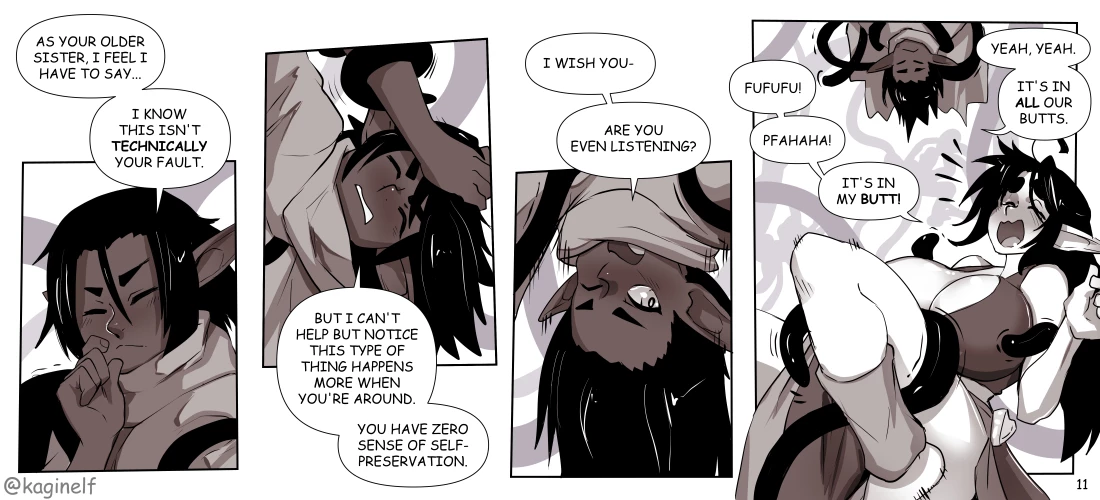 Elfie porn comic picture 11
