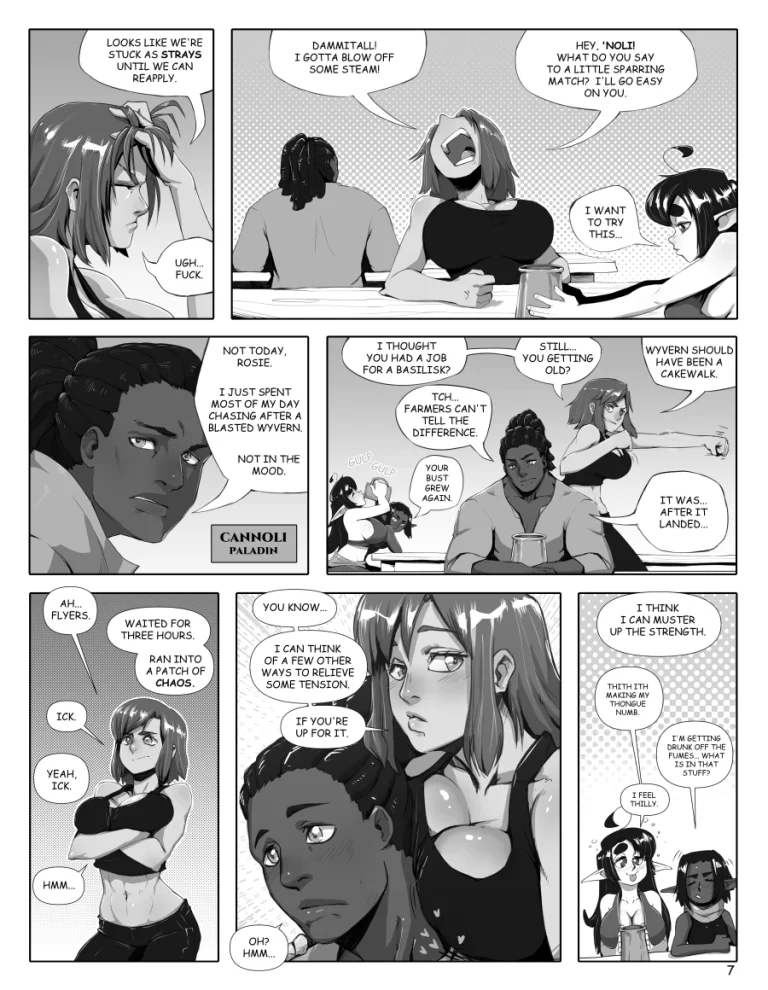 Elfie porn comic picture 7