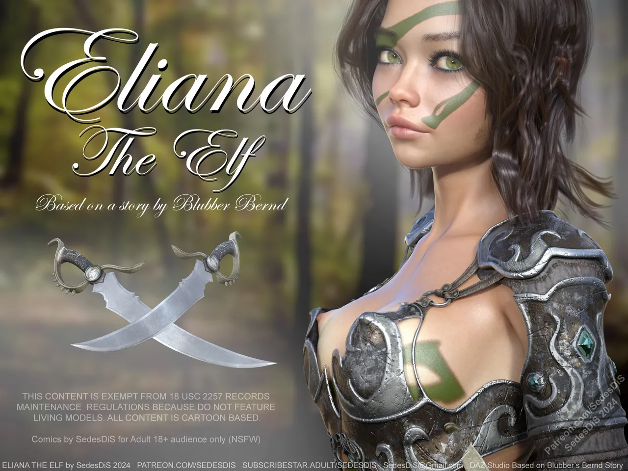 Eliana The Elf porn comic picture 1