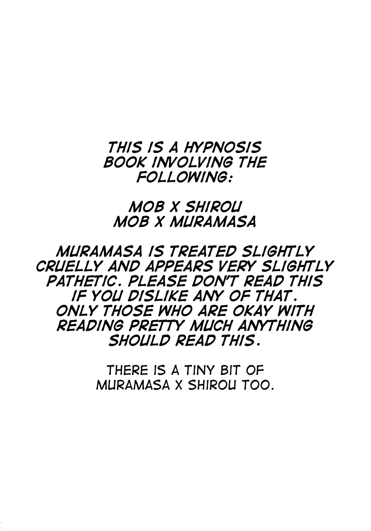 Emiya Shirou Senji Muramasa Saimin Hon porn comic picture 3