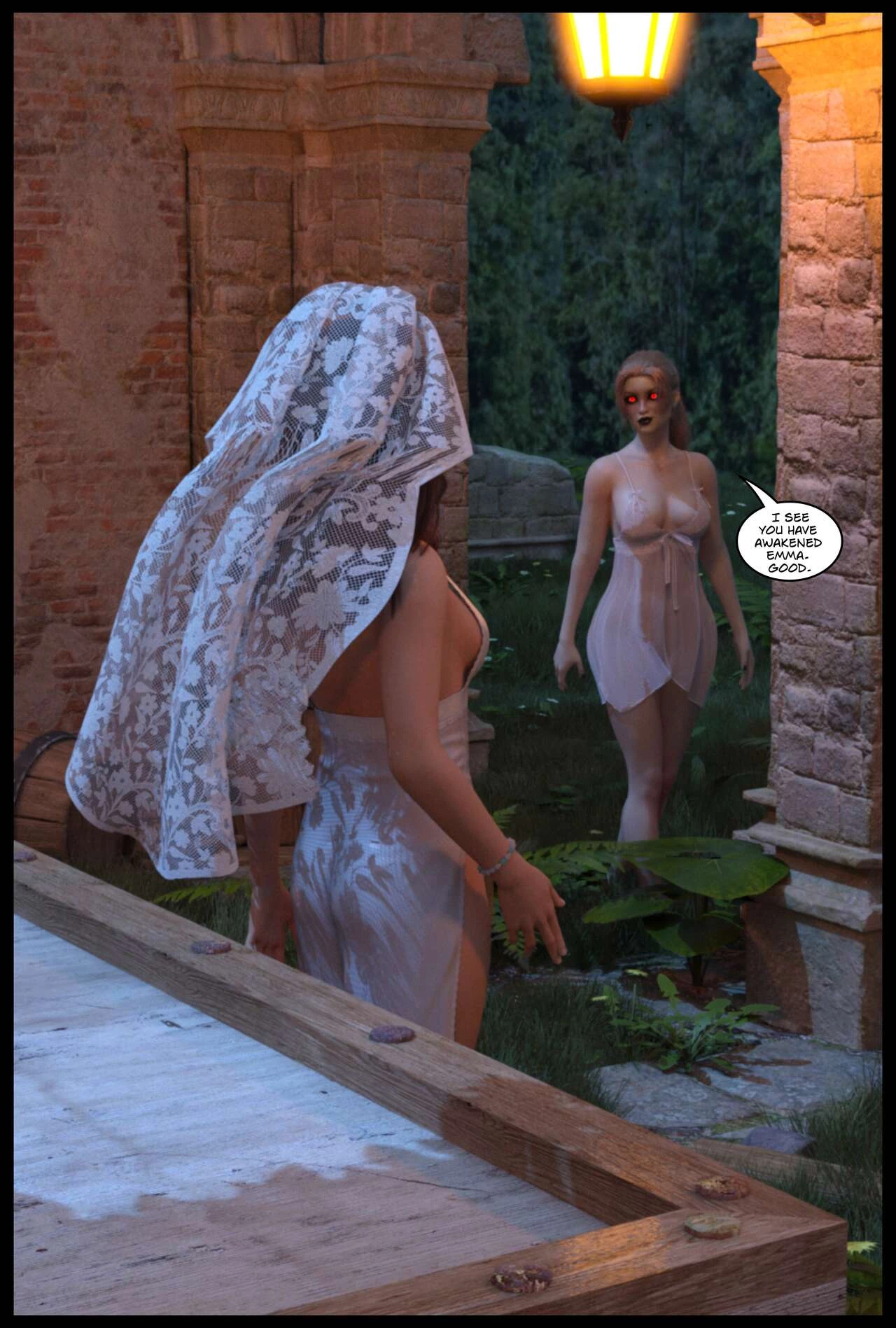 Emma - The Vampire's Bride porn comic picture 10