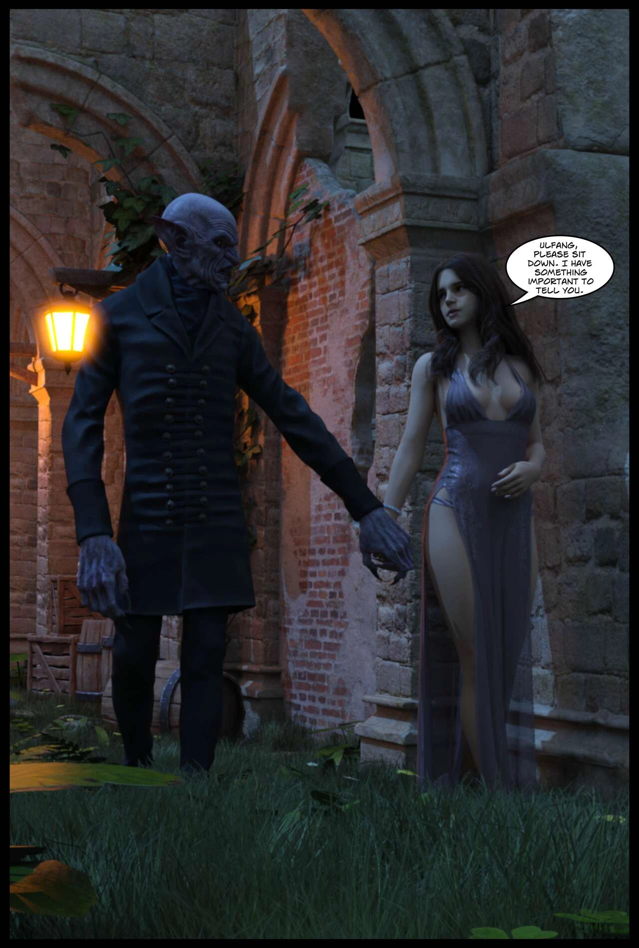 Emma - The Vampire's Bride porn comic picture 51
