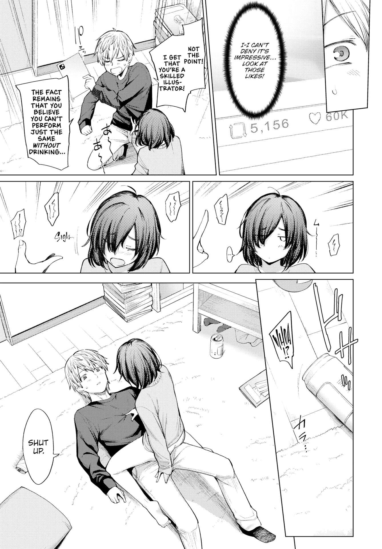 Empty Cans & Kiss Marks porn comic picture 3