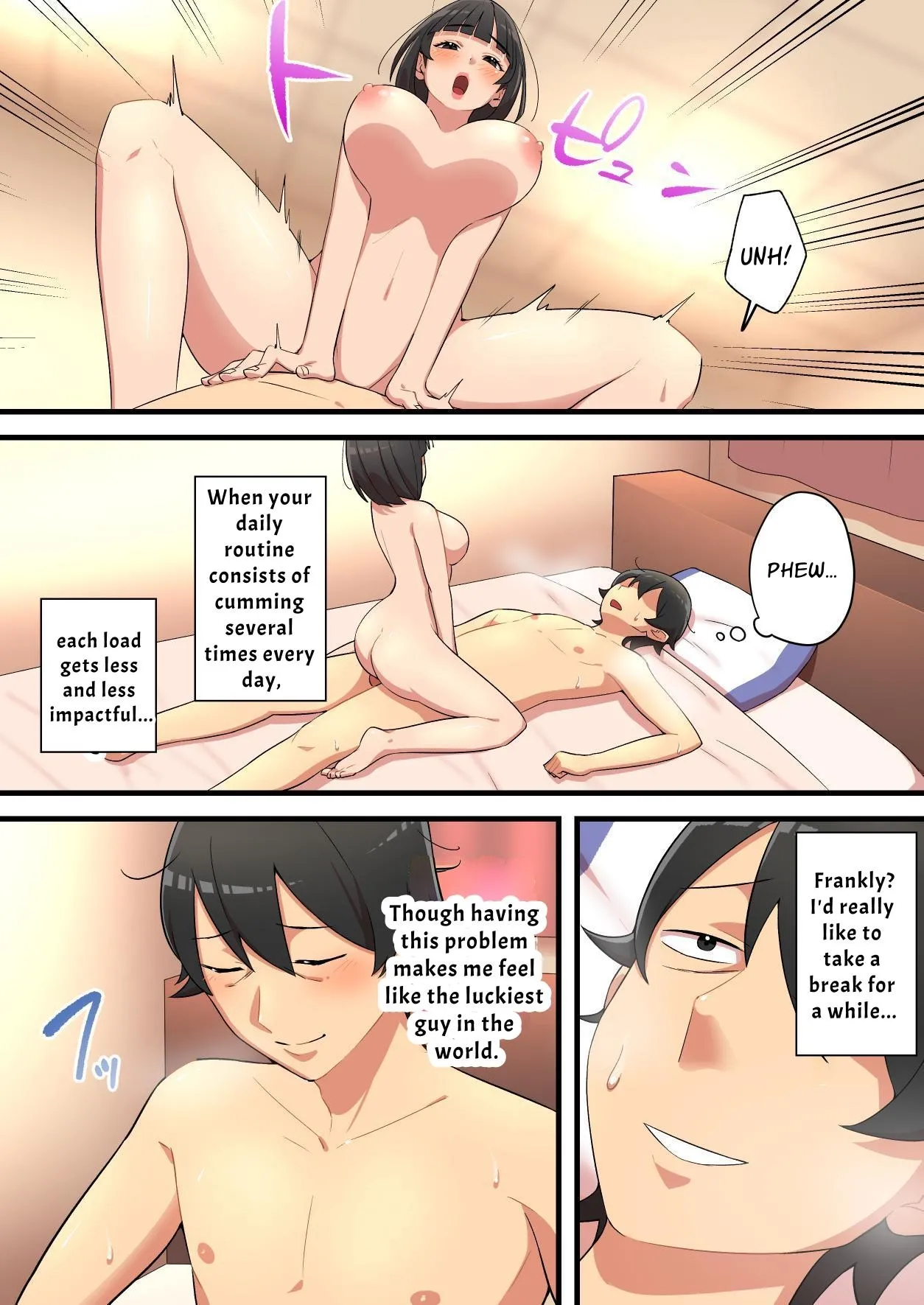 Endlessly Milked In The Workplace - My Shady Job was a Semen Extraction Hell porn comic picture 34