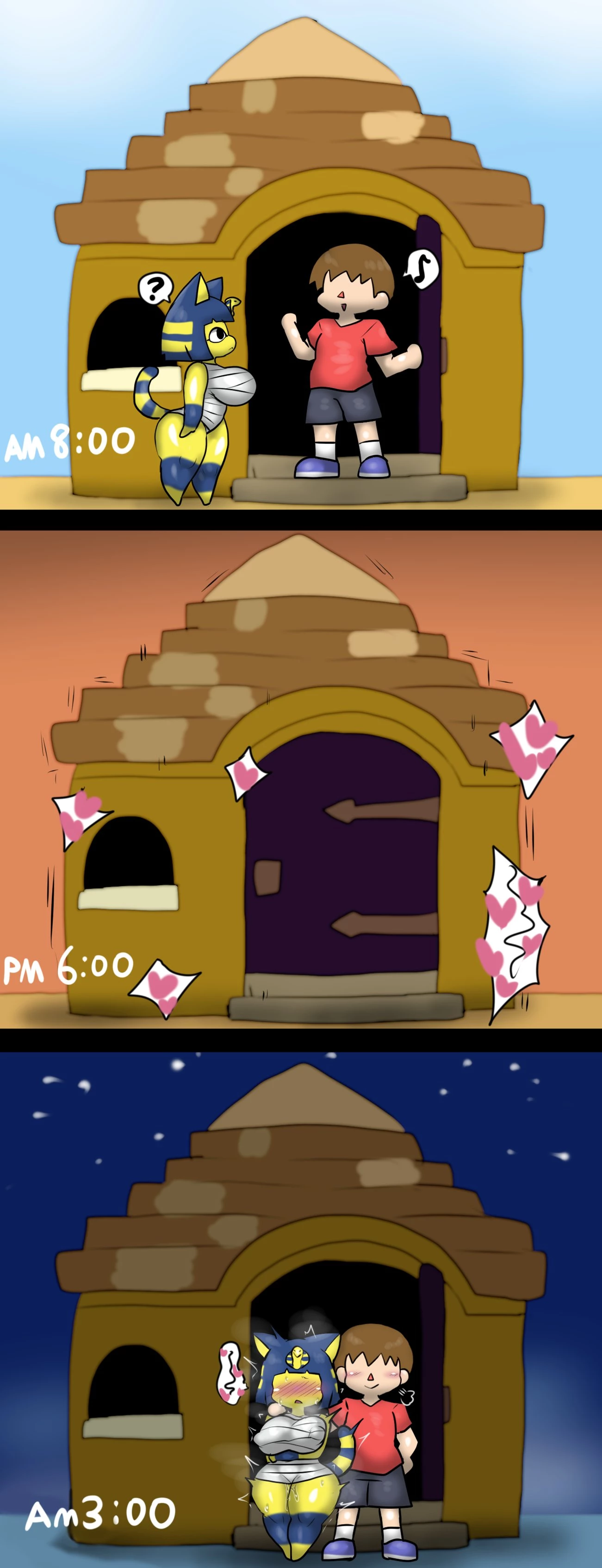Enigi09 Ankha Collection porn comic picture 17