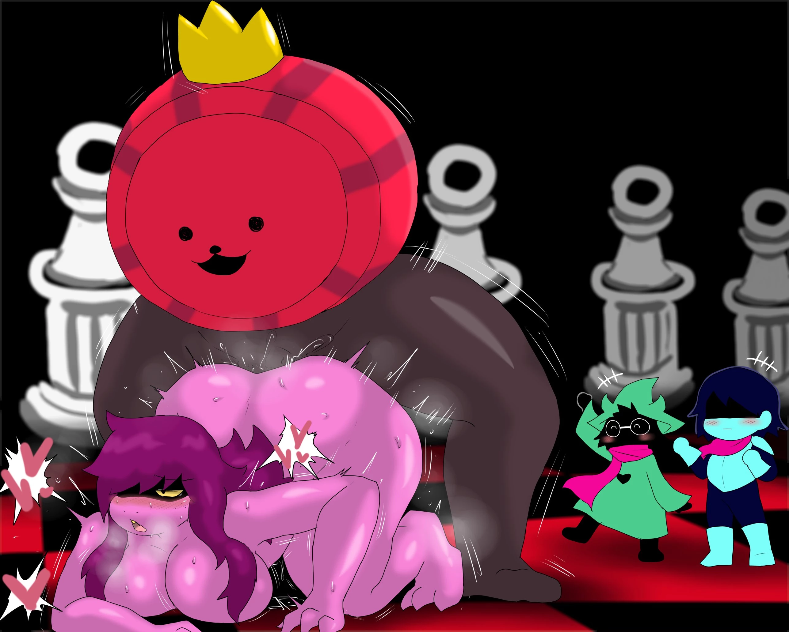 Enigi09: Deltarune porn comic picture 28