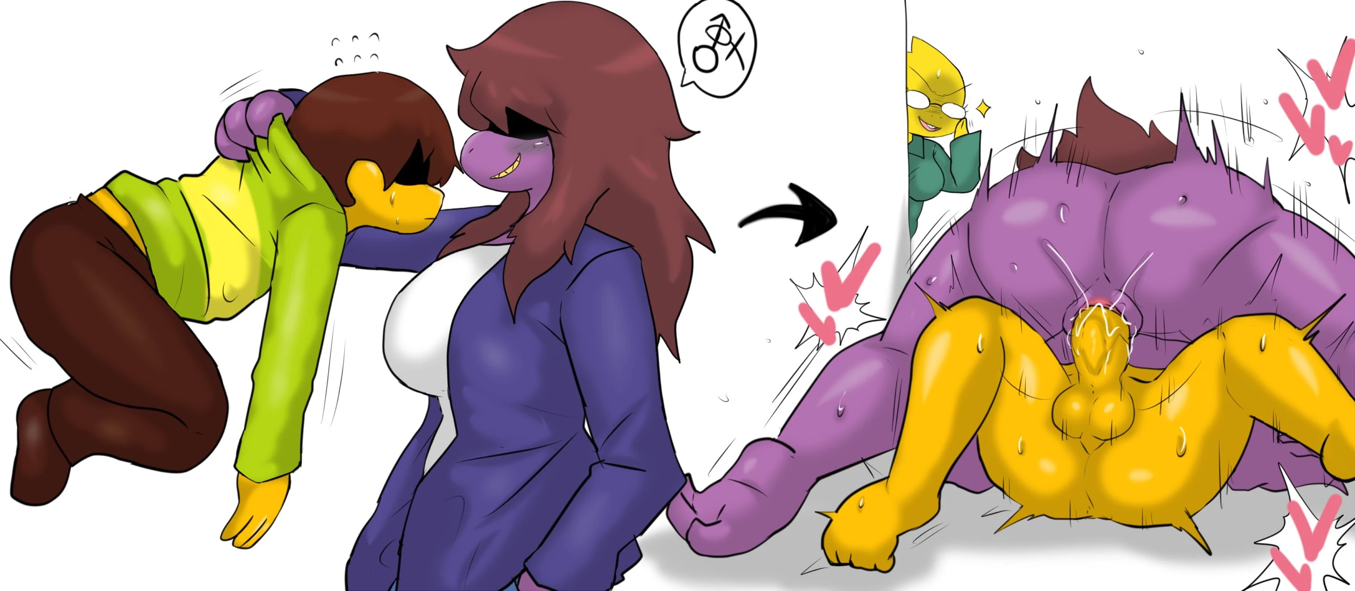 Enigi09: Deltarune porn comic picture 36