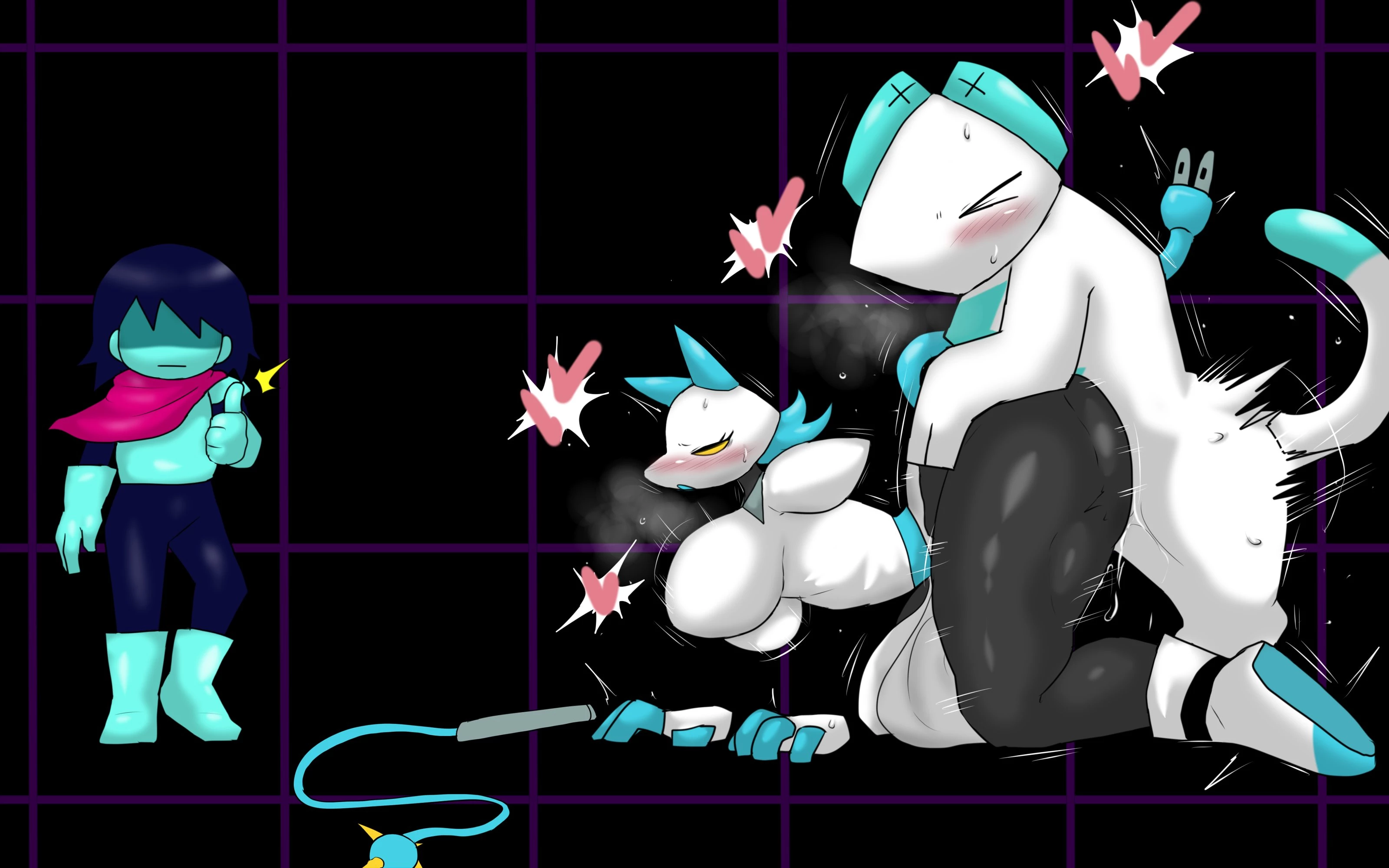 Enigi09: Deltarune porn comic picture 43