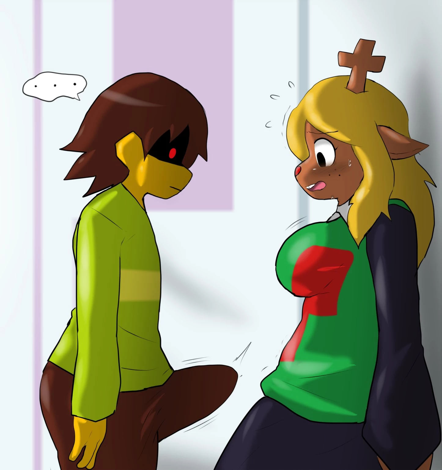 Enigi09: Deltarune porn comic picture 64