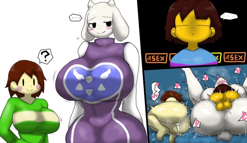 Enigi09 Frisk x Kris Generations porn comic picture 184