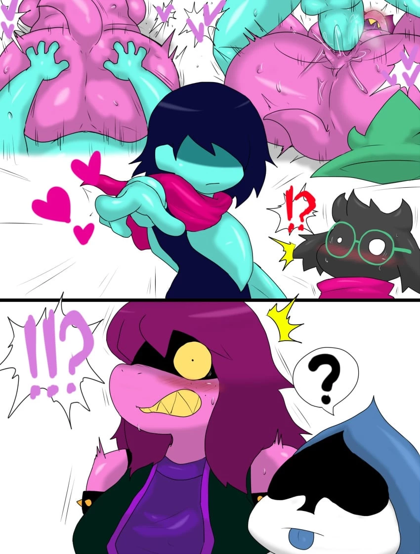 Enigi09 Frisk x Kris Generations porn comic picture 201