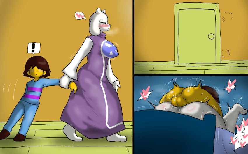 Enigi09 Frisk x Kris Generations porn comic picture 23