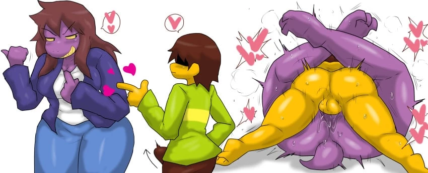 Enigi09 Frisk x Kris Generations porn comic picture 230