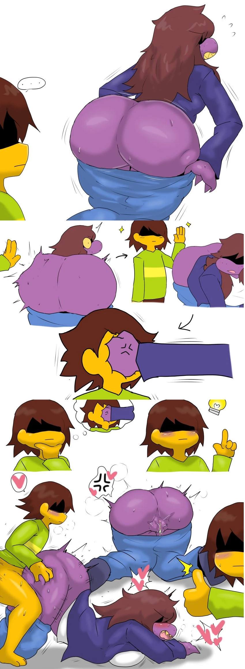 Enigi09 Frisk x Kris Generations porn comic picture 240