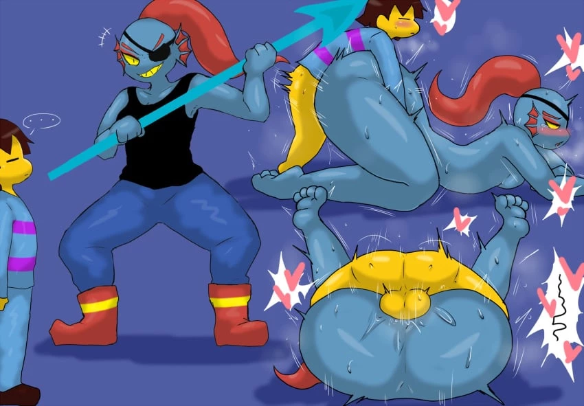 Enigi09 Frisk x Kris Generations porn comic picture 43