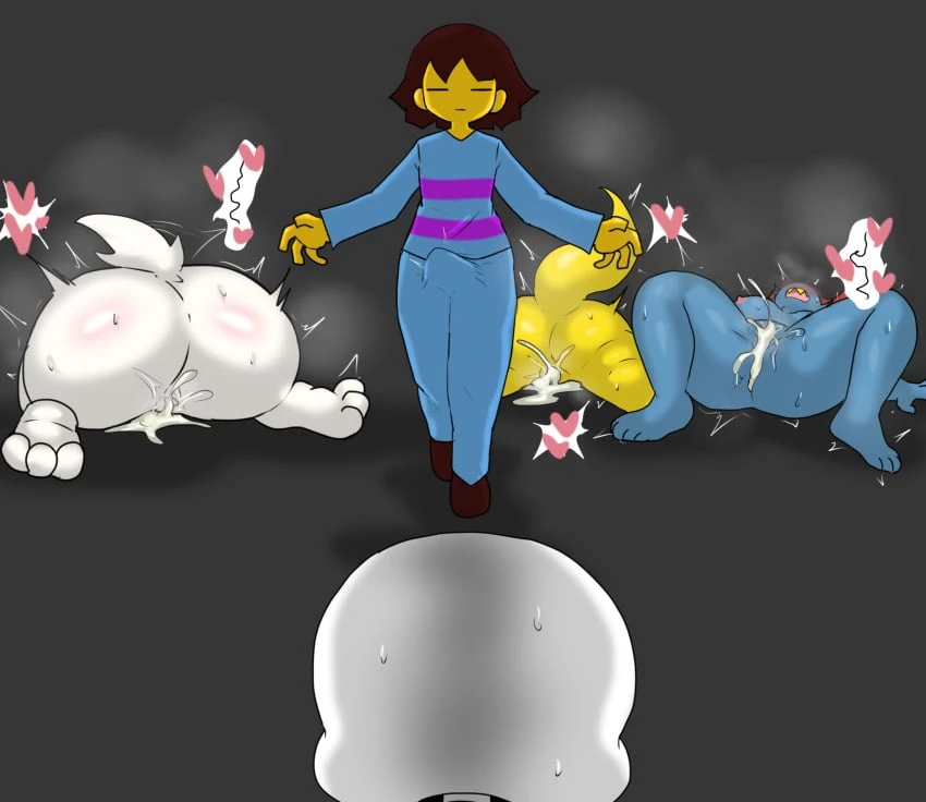 Enigi09 Frisk x Kris Generations porn comic picture 50