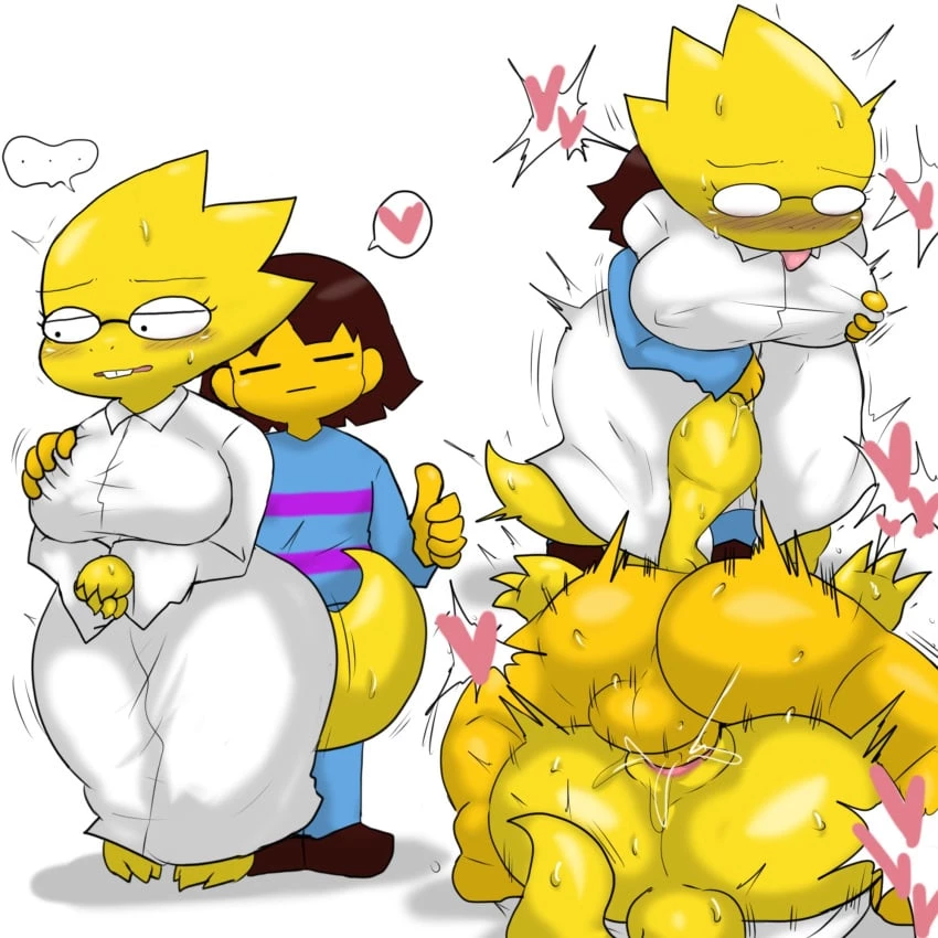 Enigi09 Frisk x Kris Generations porn comic picture 80