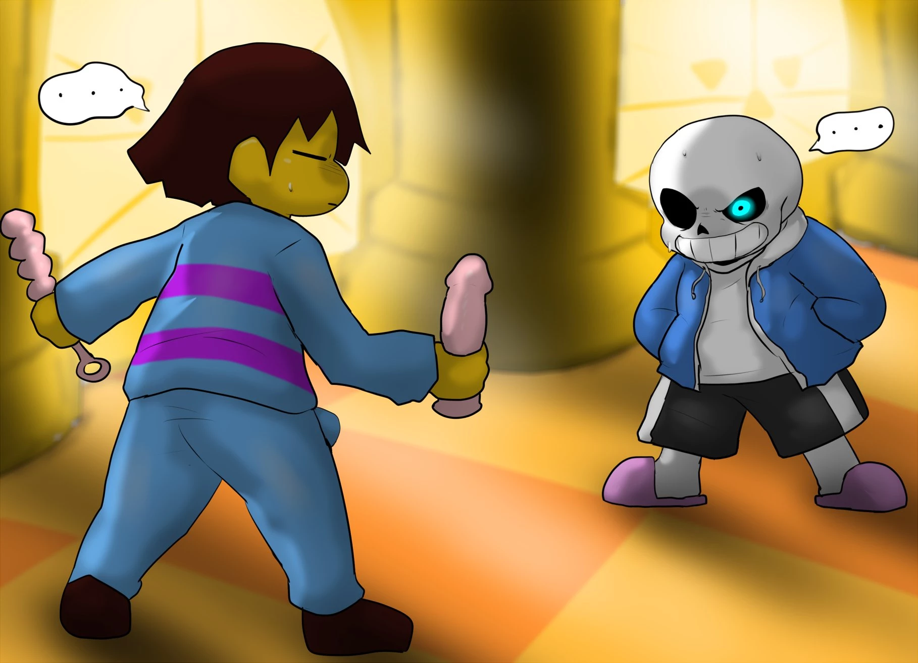 Enigi09: Undertale porn comic picture 124