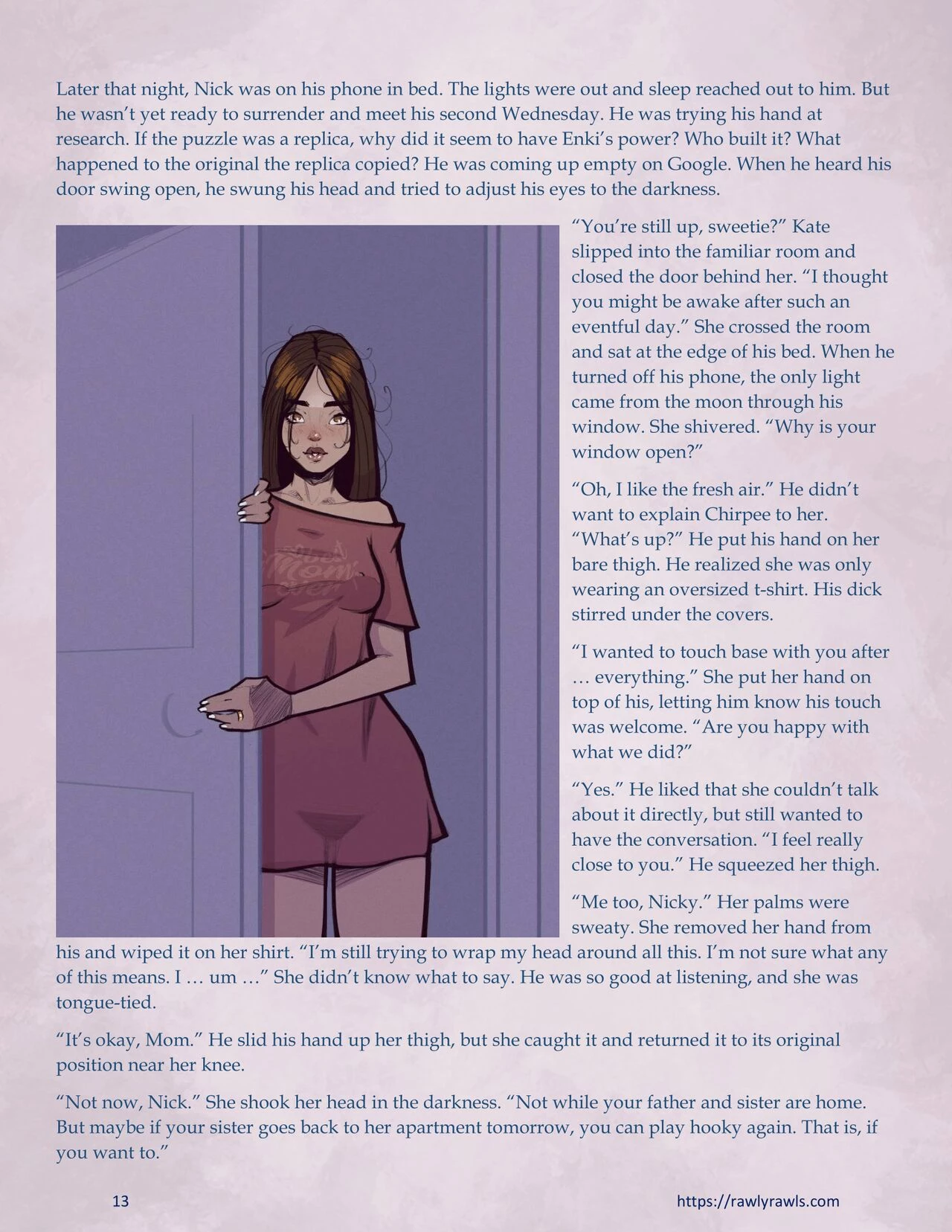 Enki's Puzzle 10: Rawly Rawls Fiction porn comic picture 13