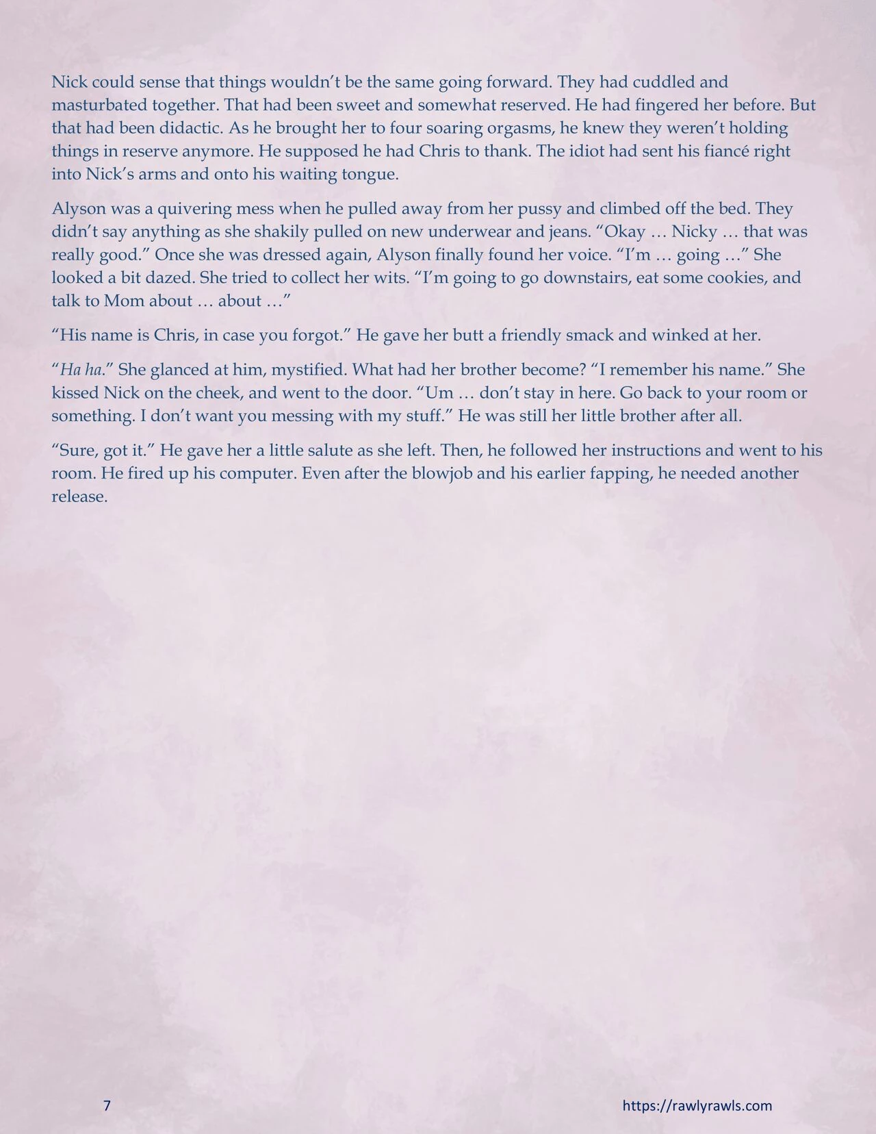 Enki's Puzzle 10: Rawly Rawls Fiction porn comic picture 7