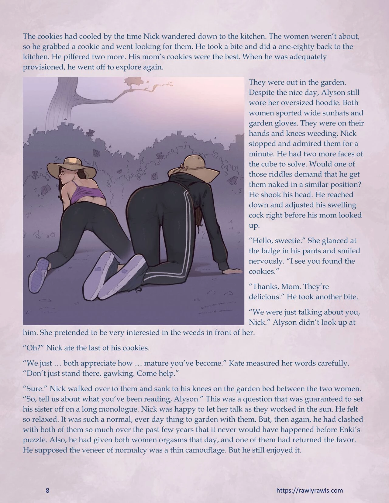 Enki's Puzzle 10: Rawly Rawls Fiction porn comic picture 8