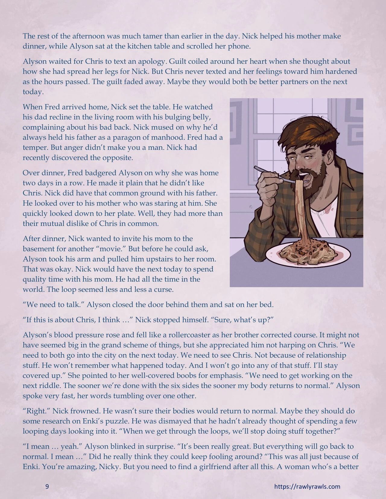 Enki's Puzzle 10: Rawly Rawls Fiction porn comic picture 9