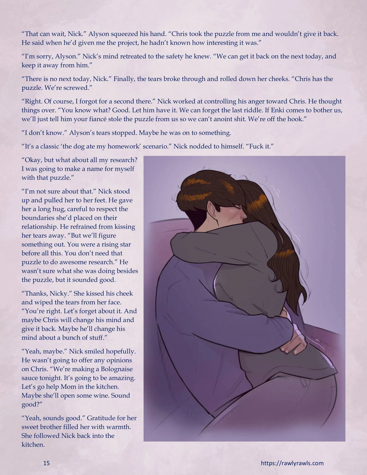 Enki's Puzzle 16: Rawly Rawls Fiction porn comic picture 15