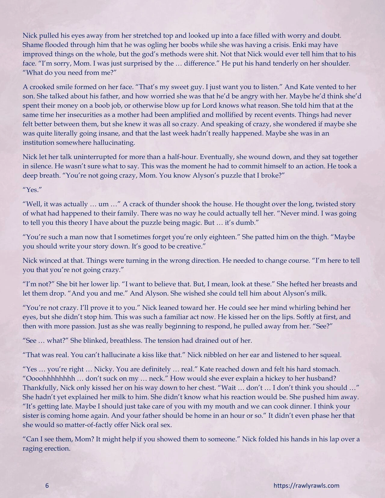 Enki's Puzzle 16: Rawly Rawls Fiction porn comic picture 6
