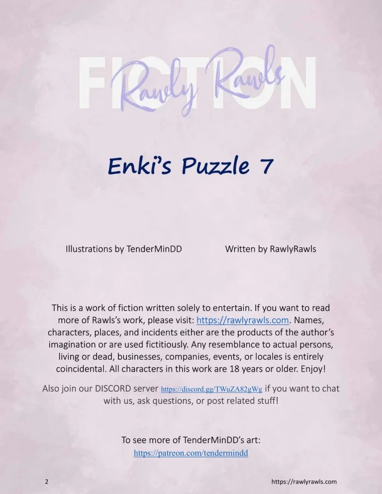 Enki's Puzzle 7: Rawly Rawls Fiction porn comic picture 2