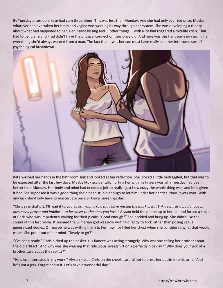 Enki's Puzzle 7: Rawly Rawls Fiction porn comic picture 7