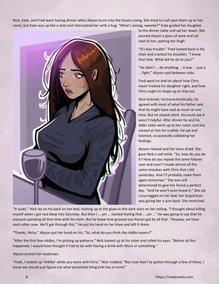 Enki's Puzzle 7: Rawly Rawls Fiction porn comic picture 8
