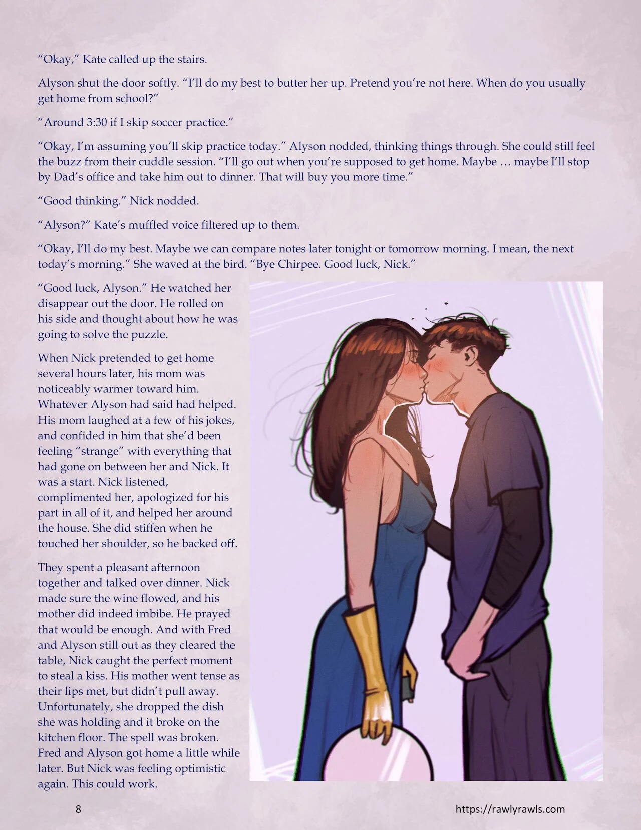 Enki's Puzzle 8: Rawly Rawls Fiction porn comic picture 8