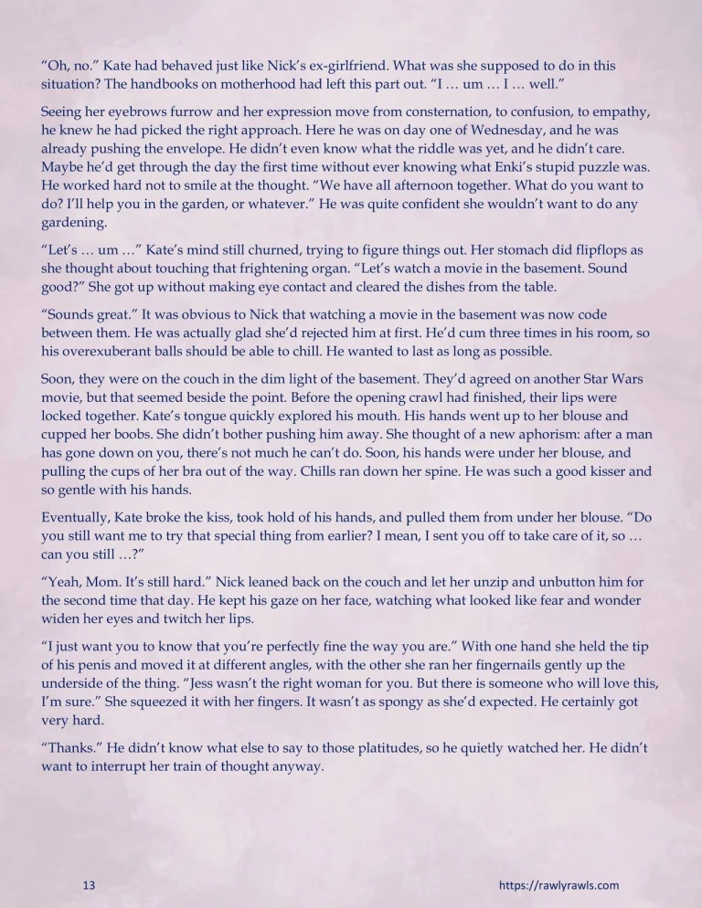 Enki's Puzzle 9: Rawly Rawls Fiction porn comic picture 13