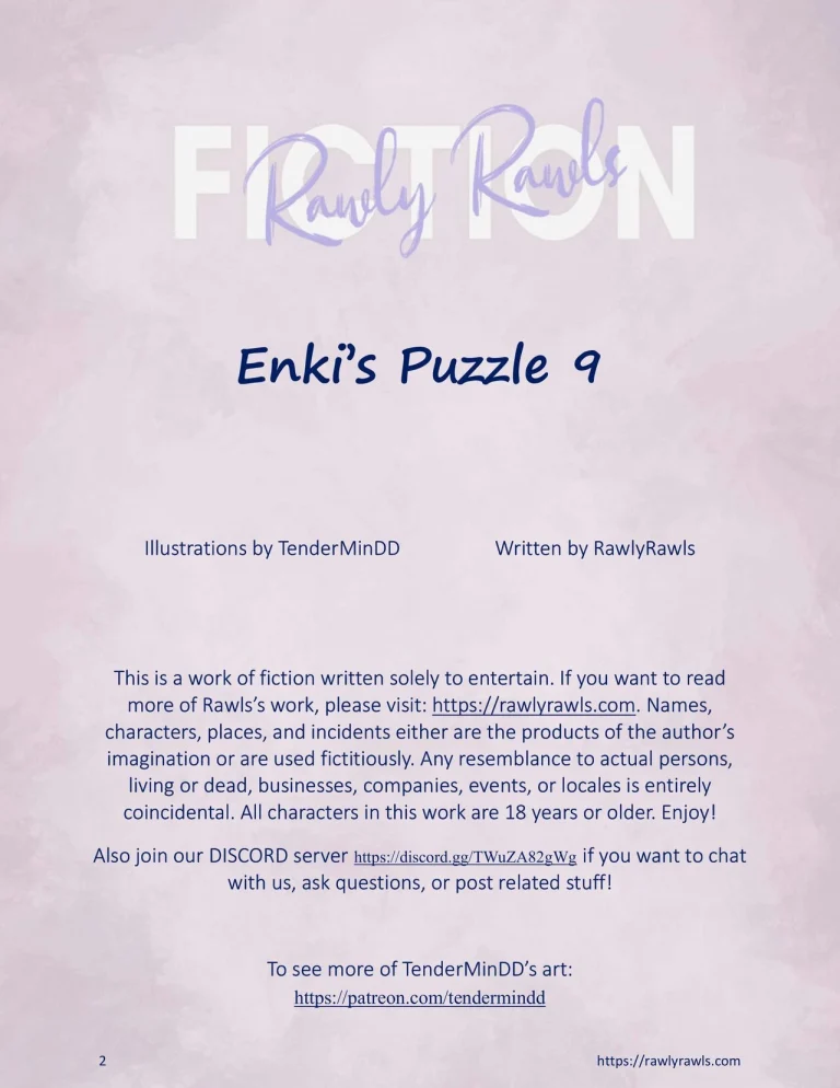 Enki's Puzzle 9: Rawly Rawls Fiction porn comic picture 2