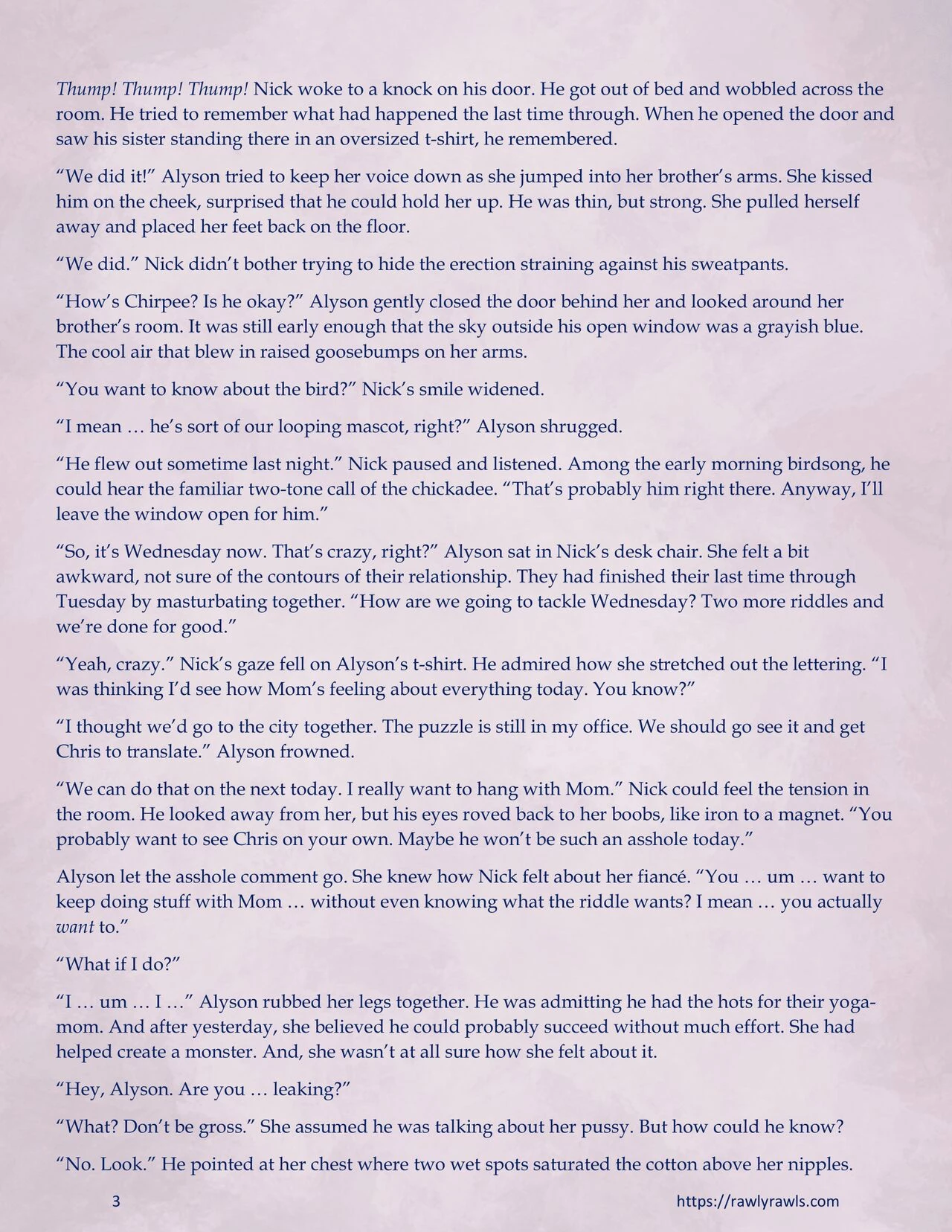 Enki's Puzzle 9: Rawly Rawls Fiction porn comic picture 3