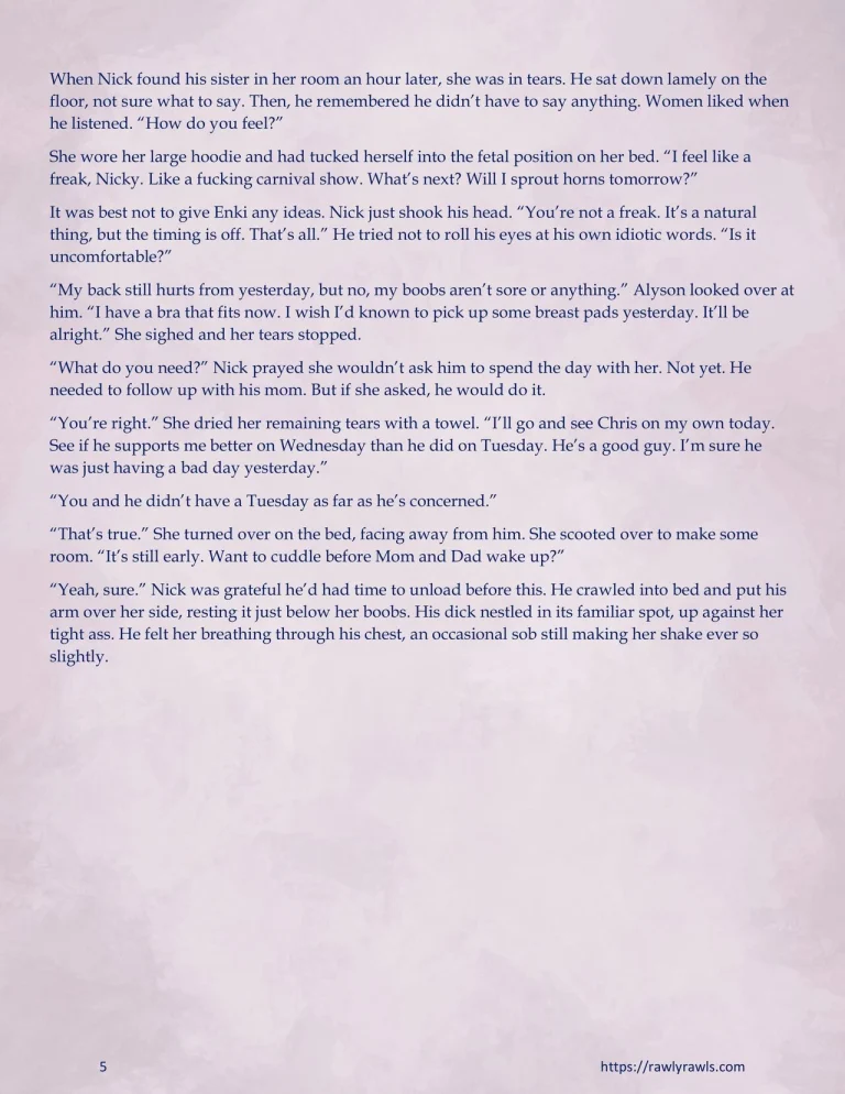 Enki's Puzzle 9: Rawly Rawls Fiction porn comic picture 5